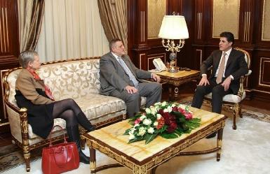 Премьер-министр Курдистана и посланник ООН обсудили кризис отношений Эрбиля и Багдада
