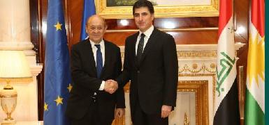 Премьер-министр Курдистана и министр иностранных дел Франции провели переговоры