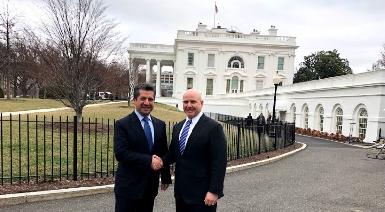 Масрур Барзани встретился с советником президента США по национальной безопасности США