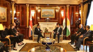 Делегация Великобритании прибыла в Курдистан