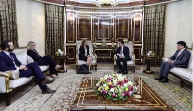 Глава СБ Курдистана встретился с послом Норвегии