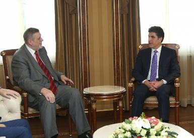 Премьер-министр Курдистана и посланник ООН обсудили ход переговоров Эрбиля и Багдада