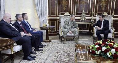 Масрур Барзани и представитель коалиции обсудили продолжение военной координации