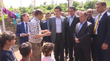 Премьер-министр Курдистана посетил районы, пострадавшие от наводнения