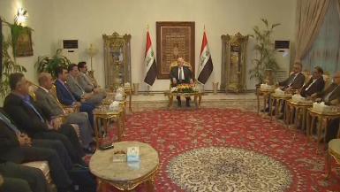 Делегации ДПК и ПСК встретились с президентом Ирака в Багдаде