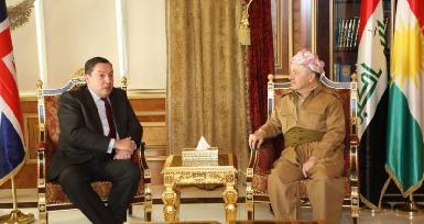 Масуд Барзани и Джонатан Уилкс обсудили политическую ситуацию в Ираке