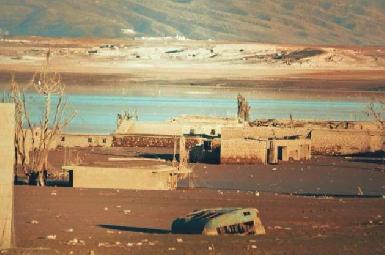 Под водой Мосульской плотины найден город, затопленный при Саддаме