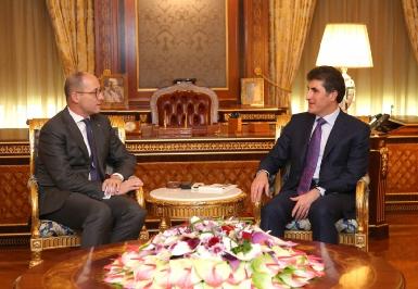 Премьер-министр Барзани и новый консул Нидерландов обсудили двусторонние связи