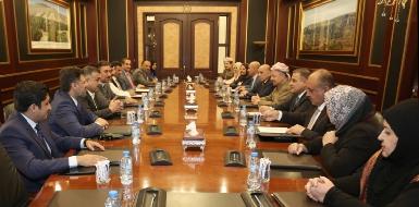 Масуд Барзани провел переговоры с глава "Арабского проекта в Ираке"