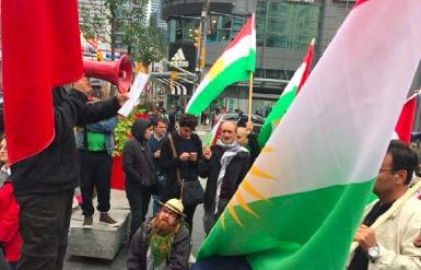 Канада: курды протестуют против иранской атаки