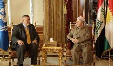 Масуд Барзани встретился с посланником ООН