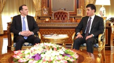 Нечирван Барзани и Бретт Макгерк обсудили политический процесс в Ираке