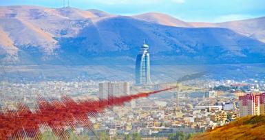 В Курдистане произошло землетрясение силой в 4,5 балла