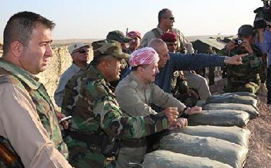 Барзани приветствовал пешмерга в 1-ю годовщину сражения в Сахеле