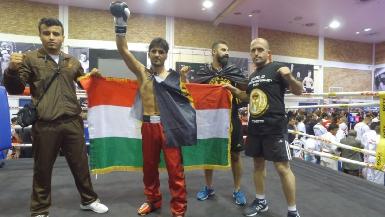 Курдский кикбоксер завоевал золотую медаль на чемпионате в Греции