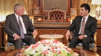 Премьер-министр Барзани принял президента организации "Сумка Самаритянина"