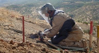 Более 7 миллионов квадратных метров Курдистана очищены от мин ИГ