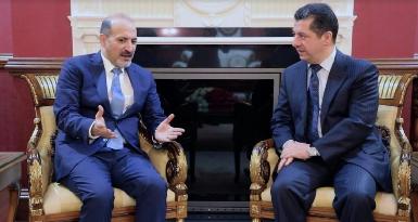 Масрур Барзани и лидер сирийской оппозиции обсудили сирийский кризис