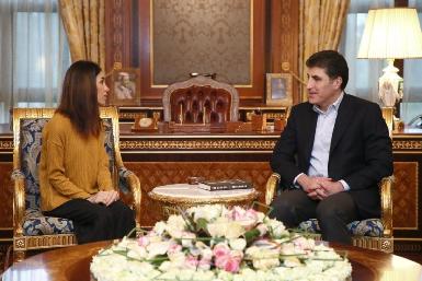 Высшие должностные лица Курдистана встретились с Надей Мурад