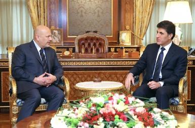 Премьер-министр Барзани встретился с делегацией ООН
