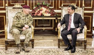 Масрур Барзани поблагодарил Великобританию за поддержку военных реформ Курдистана