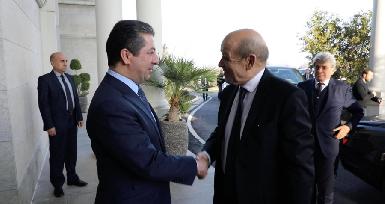 Министр иностранных дел Франции и глава СБ Курдистана обсудил вопросы укрепления связей