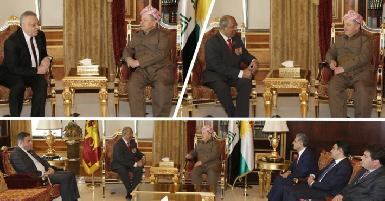 Масуд Барзани провел в Эрбиле встречи с посланниками Египта и Шри-Ланки