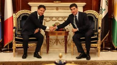 Курдский и итальянский премьер-министры обсудили отношения между Эрбилем и Римом