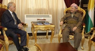 Барзани и глава "Mada Foundation" обсудили политику Курдистана