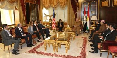 Американская делегация встретилась с Масудом Барзани