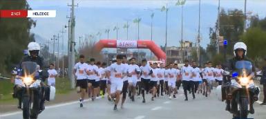 В Курдистане прошел марафон в честь жертв Халабджи