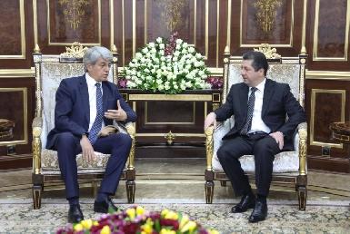Масрур Барзани поблагодарил Францию за постоянную поддержку Курдистана