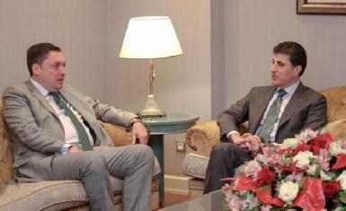 Премьер-министр Барзани и посол Великобритании обсудили вопросы политики и безопасности в Ираке