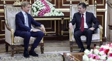 Посол Бельгии и глава СБ Курдистана обсудили двусторонние связи