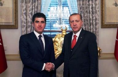 Эрдоган поздравил нового президента Курдистана