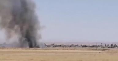 Арабы сжигают курдские посевы в Киркуке