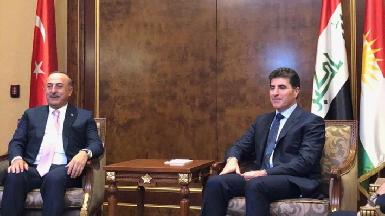 Глава МИД Турции прибыл в Эрбиль для участия в инаугурации президента Курдистана