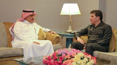 Президент Курдистана встретился с государственным министром Саудовской Аравии