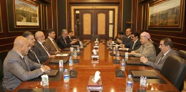 Глава ДПК и иракская партия обсудили политику и безопасность в стране