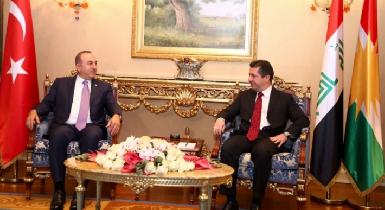 Чавушоглу поздравляет Масрура Барзани с вступлением в должность премьера