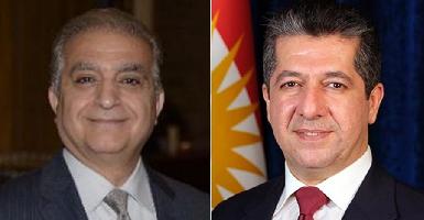 Премьер-министр Барзани принял поздравления главы МИД Ирака