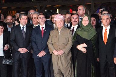 Курдские лидеры посетили церемонию празднования Национального дня Франции