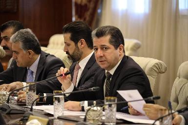 Премьер-министр Курдистана провел первое заседание Совета министров