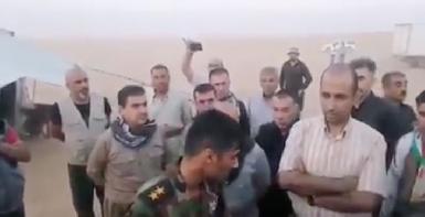Иракский офицер приказал убрать флаг Курдистана