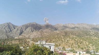 Турецкие самолеты бомбили гору Матин в Курдистане