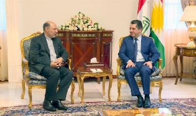 Премьер-министр Барзани принял нового Генерального консула Ирана в Эрбиле