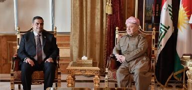 Масуд Барзани принял министра обороны Ирака