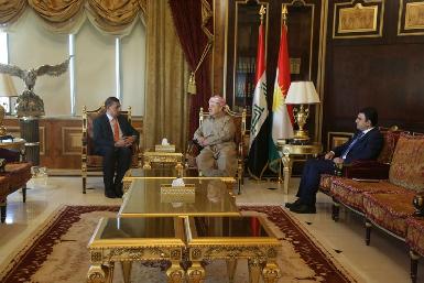 Масуд Барзани и губернатор Ниневии обсудили ситуацию с ВПЛ