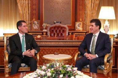 Президент Курдистана встретился с министром планирования Ирака