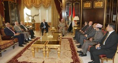 Масуд Барзани принял президента Ирака 